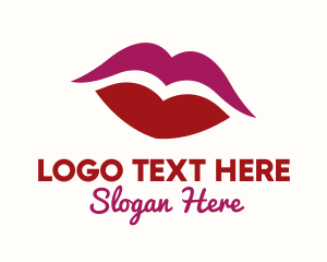 Beauty Salon - Lip Beauty Cosmetic logo design