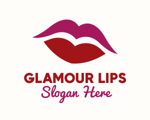 Lip Beauty Cosmetic logo design