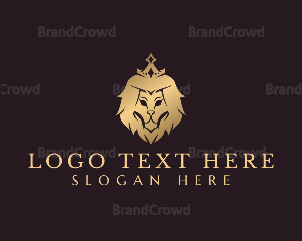 Luxury Lion King Logo
