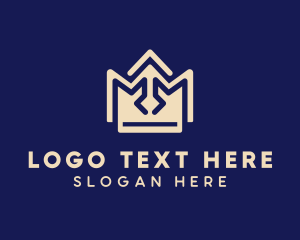 Heraldry - Royal Kingdom Crown logo design