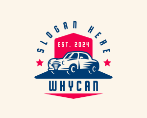 Automotive Retro Car Logo