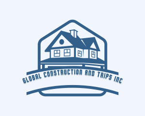Real Estate - Roof Repair Renovation logo design