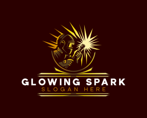 Industrial Welder Fabrication logo design