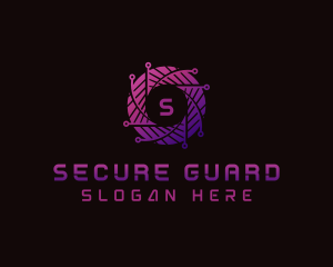 Cybersecurity - Tech Circuit App logo design