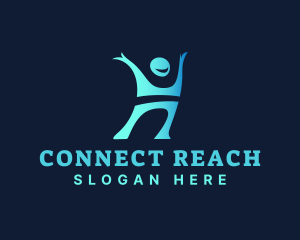 Outreach - Volunteer Outreach Community logo design
