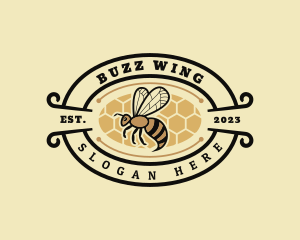 Insect Honey Bee Farm logo design