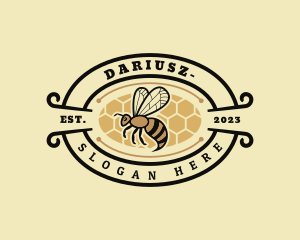 Apiarist - Insect Honey Bee Farm logo design