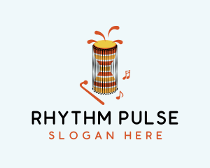 Beat - Ethnic Musical Drum logo design