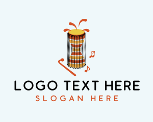 Band - Ethnic Musical Drum logo design