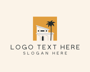 Contemporary House Property Logo