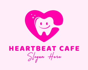 Heart - Dental Tooth Heart logo design