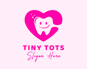 Pediatrician - Dental Tooth Heart logo design
