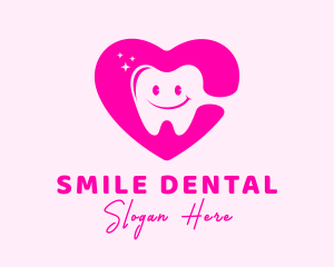 Dental - Dental Tooth Heart logo design