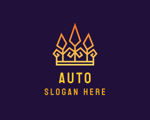 Geometric Royalty Crown Logo