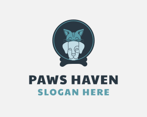 Animal Dog Cat logo design