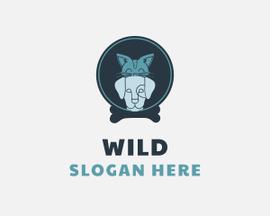 Cute - Animal Dog Cat logo design