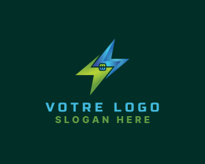 Eco Energy Electricity Logo