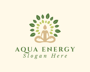 Human Tree Yoga logo design