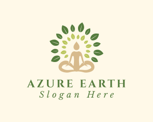 Human Tree Yoga logo design