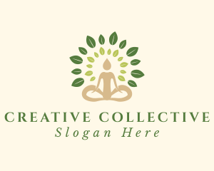 Human Tree Yoga logo design