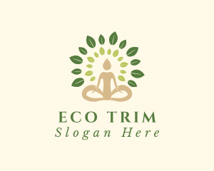 Human Tree Yoga logo design