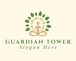 Human Tree Yoga logo design