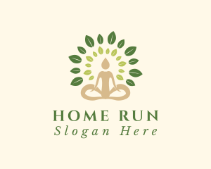 Human Tree Yoga logo design