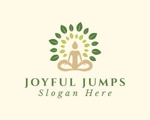 Human Tree Yoga logo design