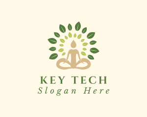 Human Tree Yoga logo design