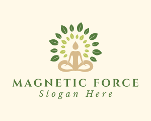 Human Tree Yoga logo design