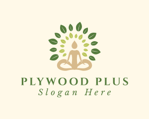 Human Tree Yoga logo design