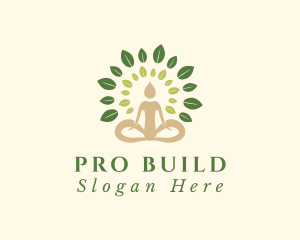 Human Tree Yoga logo design