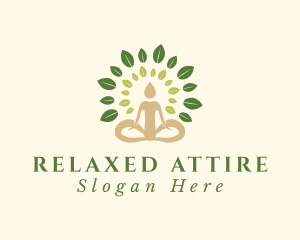 Human Tree Yoga logo design