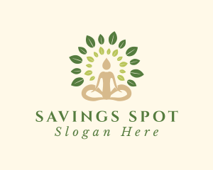 Human Tree Yoga logo design