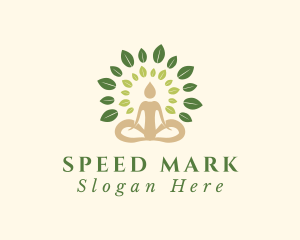 Human Tree Yoga logo design