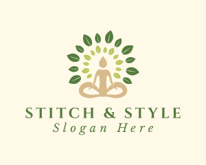 Human Tree Yoga logo design