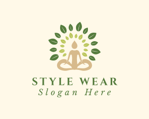 Human Tree Yoga logo design