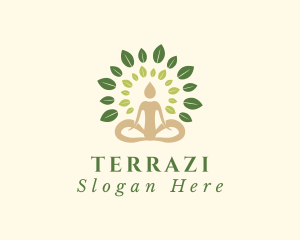 Human Tree Yoga logo design