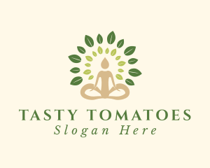 Human Tree Yoga logo design