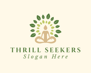 Human Tree Yoga logo design