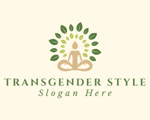 Human Tree Yoga logo design