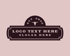 Mexican - Western Rodeo Banner Signage logo design