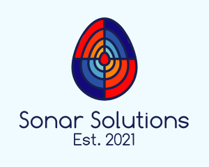 Sonar - Easter Egg Finder logo design