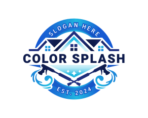 Refurbish Cleaning Pressure Wash logo design