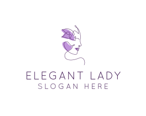 Beautiful Lady Cosmetics logo design