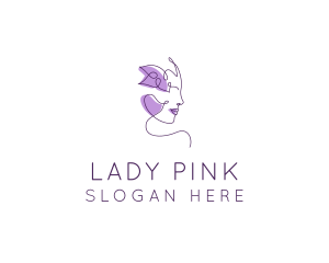 Beautiful Lady Cosmetics logo design