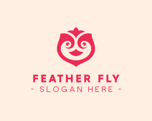 Flower Bird Aviary logo design