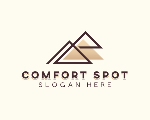 Mountain Pyramid Travel logo design