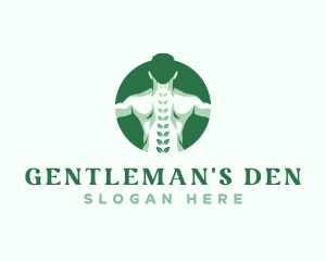 Chiropractor Back Body logo design