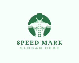 Chiropractor Back Body logo design